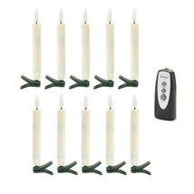 LED Clip-On Taper Candle (Set of 10) - $1,131.14 MXN