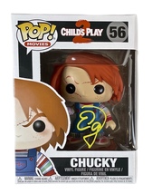 ED GALE Autograph Hand SIGNED CHILD’S PLAY FUNKO POP FIGURE 56 CHUCKY JS... - $159.99