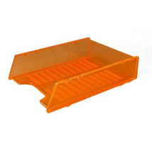 Italplast Multifit Desk Tray (A4) - Neon Orange - £25.94 GBP