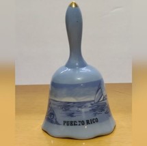 Vintage Porcelain Bell has sticker residue on it some of the lettering i... - $20.00