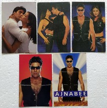 Akshay Kumar Kareena Kapoor Bipasha Basu 5 Rare Post card Postcard Lot Set India - £23.13 GBP