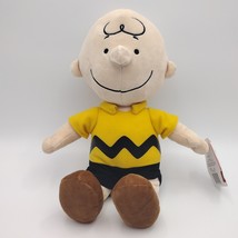 Peanuts Charlie Brown Kohls Cares 14&quot; Plush Stuffed Animal 2019 with tags - £10.11 GBP