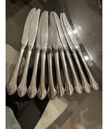 10 Oneida BITTERSWEET REPOSE  1881 Rogers Stainless Hollow Handle DINNER... - €16,65 EUR