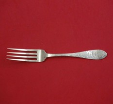 Antique Hammered by Shreve Sterling Silver Junior Fork 6 7/8&quot; - £62.51 GBP