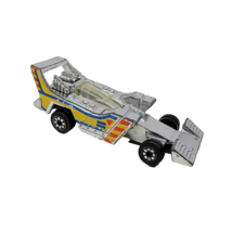 1981 Kenner Fast 111’s Racing Pipe N’ Hot Wedge Racer Race Car Toy Chrome - £5.95 GBP