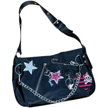  Harajuku Bag With Pin Cross  Women  and Handbag Bag Female Y2K   Chain ... - £156.01 GBP