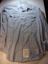 Dscp Usn Us Navy Man's Utility Work Shirt Defect Size M-34S/L Sv 06 - £16.51 GBP