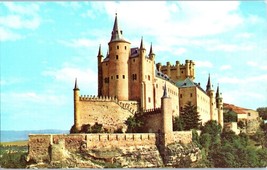 Alcazar Castle Segovia Spain Postcard - £5.49 GBP