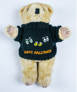 PACIFIC CRAFT JOINTED TEDDY BEAR PLUSH HALLOWEEN SWEATER STUFFED ANIMAL ... - $10.81 CAD