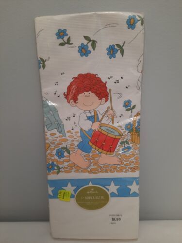 VTG Adorable Hallmark Mary Hamilton Bicentennial Patriotic Paper Table Cover NIP - $29.65