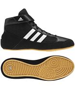 Adidas hvc Mens Black/White Athletic Wrestling Shoes!!(13) - $47.51