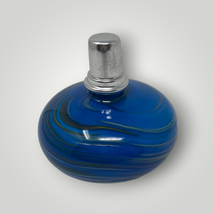 Alexandria Art for the Senses Fragrance Lamp Blue Glass Swirl b504 - £27.07 GBP