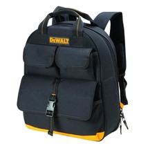 Custom Leathercraft DEWALT DGC530 USB Charging Tool Backpack, Black/Yellow - £105.43 GBP