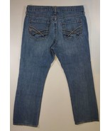 Ariat M5 Men’s 34x33 Low Rise Straight Denim Cowboy Jeans Buffalo Button... - £26.23 GBP