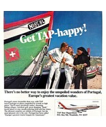 Air Portugal TAP Jets 1979 Advertisement Aviation Travel European Boats ... - $474.79 MXN