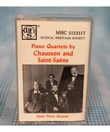 Musical Heritage Society  “Piano Quartets by Chausson and Saint-Saens” C... - £11.20 GBP