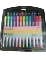 Yoobi Color Gel Art Drawing Craft Pens - 24 Pack - £7.74 GBP