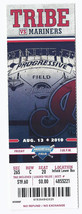 2010 Mariners @ Indians Full Unused Ticket August 13th Progressive Field - £7.71 GBP