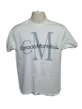 Canada Montreal Adult Medium White TShirt - $17.82