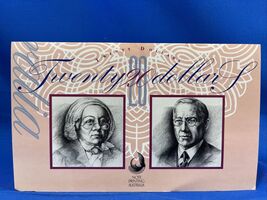 1994 FIRST $20 POLYMER PRINT LOW NUMBERED UNCIRCULATED NOTE IN FOLDER - $60.78