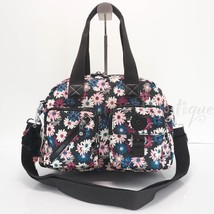 NWT Kipling HB3510 Defea Large Satchel Shoulder Handbag Nylon Blooming Petals - £71.90 GBP
