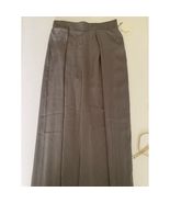 Bar III Women&#39;s Pleated Wide Leg Pant XS Beige Casual Formal - $635.62 MXN