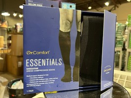 Essentials Executive Dress Compression Socks 20-30 mmHg Men’s Knee-High ... - £13.44 GBP