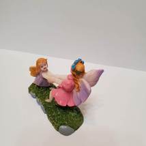 Flower Fairy Garden Set, Fairy House, Miniature Fairy Figurines, Garden Decor image 13
