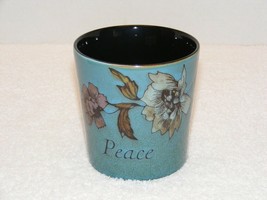 Nwot Pfaltzgraff Floral & Peace Antique Blue Color Ceramic Coffee Mug (G31) - $16.99