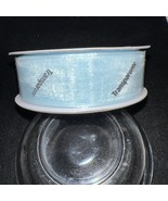 Organdy Ribbon 305 Lt Blue Transparent Ribbon Trends 7/8 in X 8 Yards - $61.77 MXN