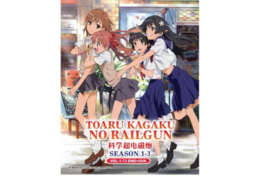 DVD Anime Toaru Kagaku no Railgun Full Series Season 1+2+3 (1-73 + OVA) English - £28.69 GBP