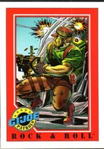 1991 Impel Hasbro - GI Joe Patrols Series 1 Trading Card - Rock &amp; Roll - #148 NM - $1.24