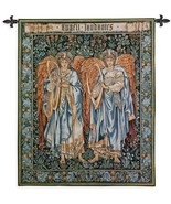 44x53 ANGELI LAUDANTES Angel William Morris Tapestry Wall Hanging - £131.80 GBP