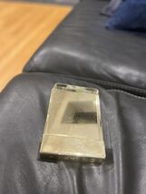 MCM heavy brass and fiberglass picture frame. - $24.75