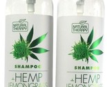 2 Bottles Natural Therapy Hemp &amp; Lemongrass Strength Protect Shampoo 33.... - £24.08 GBP