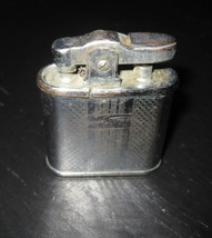 Vintage Rare GREY&#39;S Automatic Petrol Engravable Lighter Made in JAPAN - £15.65 GBP