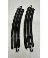 Lot Of 2 BACHMANN E-Z TRACK HO 44429 18&quot; RADIUS CURVED RERAILER STEEL ALLOY - €8,43 EUR