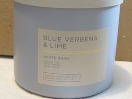 Blue Verbena &amp; Lime Bath &amp; Body Works 3 Wick Candle 14.5OZ New - £20.58 GBP