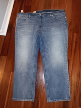 LEVI&#39;S JEANS MEN&#39;S 541 ATHLETIC TAPER BLUE DENIM JEANS 50X38 STRETCH $79... - $31.67