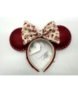Disney Parks Boardwalk Resort Minnie Ears Headband Loungefly GITD Scente... - $1,112.32 MXN