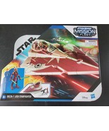 STAR WARS Delta-7 Jedi Starfighter w/ Ashoka Tano - $16.00
