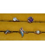 Jewelry-SKU#77-Rings-5 Rings; 3 Adjustable, 2 Size 7 - €18,95 EUR