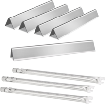 Stainless Steel Flavorizer Bars &amp; Burners for Weber Genesis E/S 310 320 ... - $47.41