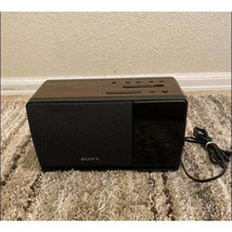 Sony Dream Machine AM/FM alarm clock Radio ICF-C900 wood grain - £75.92 GBP