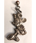 Disney Minnie Mouse Standing Metal Key Chain  Walt Disney Vintage - $13.72 CAD