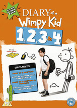 Diary Of A Wimpy Kid 1, 2, 3 &amp; 4 DVD (2017) Zachary Gordon, Bowers (DIR) Cert Pr - £14.86 GBP