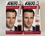 Lot of 2 Just For Men Easy Comb-In Color  Darkest Brown A-50 Autostop Ha... - $22.79