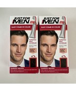 Lot of 2 Just For Men Easy Comb-In Color  Darkest Brown A-50 Autostop Ha... - £17.88 GBP