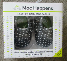 Moc Happens Leather Baby Moccasins / You Chose Size and Color - £9.00 GBP+
