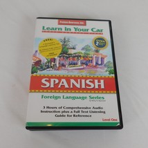 Learn in Your Car Spanish Level One Henry N Raymond Three Discs Only Lan... - £11.47 GBP